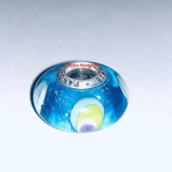 NEW Pandora rainbow murano glass bead charm - Picture 5 of 5